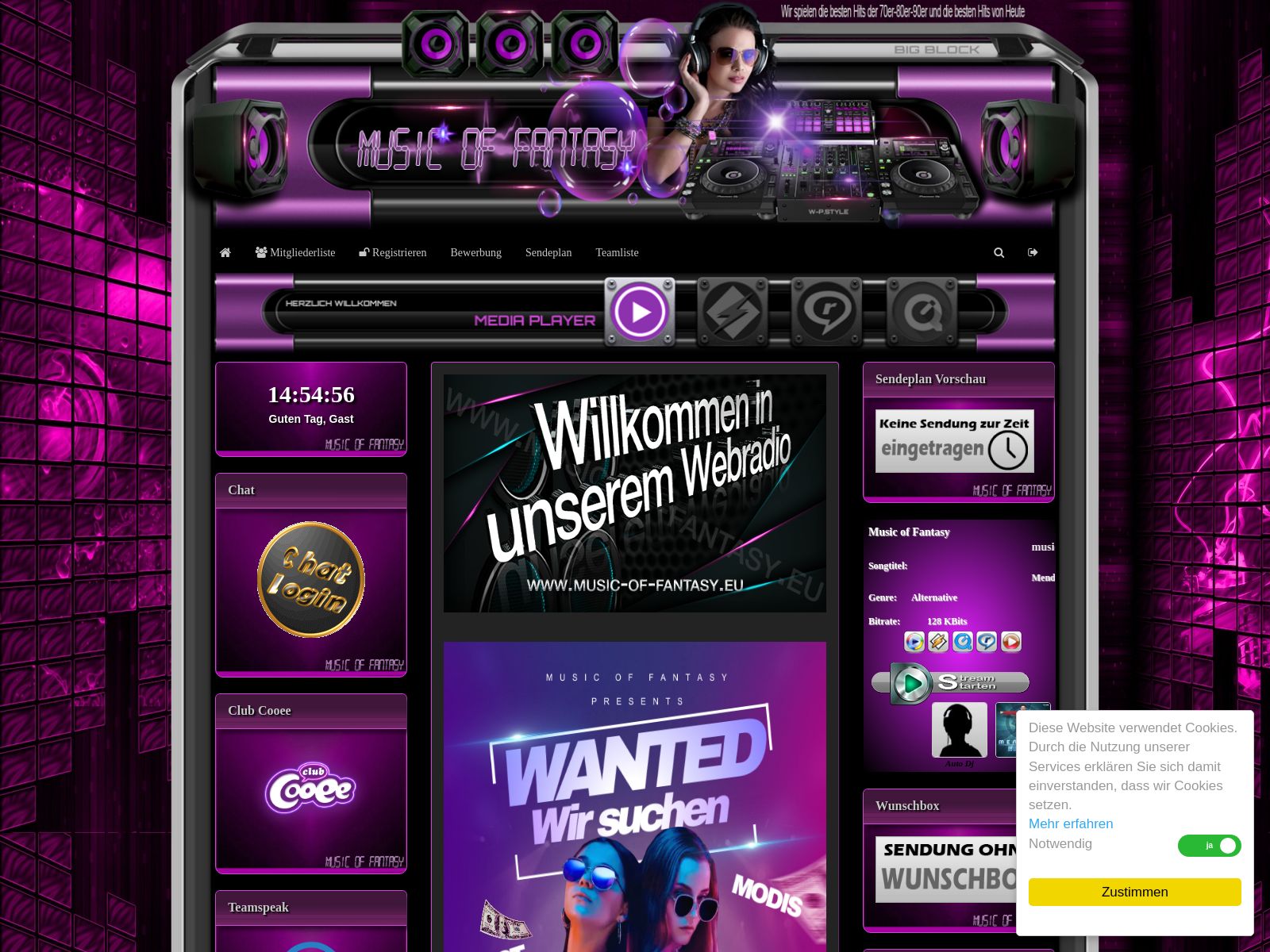 Music of Fantasy Sender-Logo